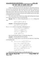 Bài toán nhiều lời giải