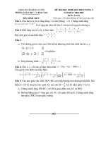 Đề và đáp án HSG huyện BXuyên-Vĩnh Phúc