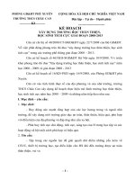 kế hoạch xây dwngj trwowngf học thiện