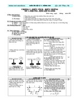 giáo án 11- chương 1+2