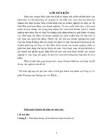 Kế toán tập hợp chi phí sản xuất và tính giá thành sản phẩm tại Công ty Cổ phần Thương mại Quảng cáo An Thịnh