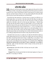 Phân tích tài chính qua báo cóa tài chính ở công ty cổ phần đầu tư và xây dựng số 1 hà  nội