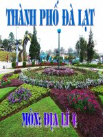 Thành phố Đà Lạt - Địa lí 4