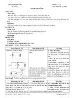 Giáo án vật lý 12 ban cơ bản