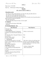 G/A lớp 4 tuần  8( chi tiết)