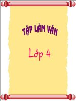 Luyện tập : Xây dựng đoạn văn kể chuyện