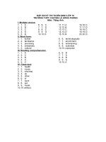 dap an de thi vao chuyen ngu TP HCM