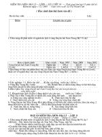 agE. Đề KT D9- kì 1-15''( lẻ )