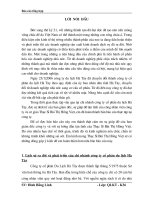 hoàn thiện chính sách sản phẩm của chi nhánh công ty du lịch Hà Tây