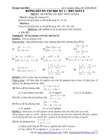 De cuong on toan Toan HK2