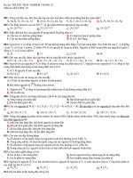 Ttrắc nghiệm 10 theo chuẩn MCMIX