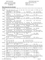 Đề thi thử ĐH tháng 3/2009