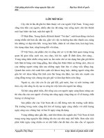 Một số giải pháp phát triển vùng nguyên liệu chè đến năm 2010.