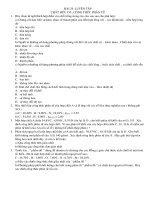 Luyện tập Chất HC , CTPT