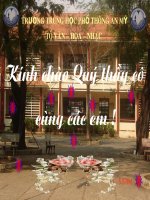 TỐ HỮU  (PHẦN MỘT) 12 CB