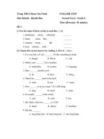 Kiểm tra lớp 6(re)