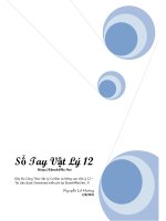 sổ tay vật lý 12