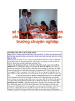 Năm 2009 sẽ thay đổi cơ chế xác định chỉ tiêu