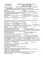 kiểm định CL cả năm ( TN+TL)