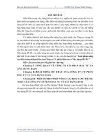 Giải pháp nâng cao khả năng thắng thầu của Công ty Cổ phần Đầu tư và Xây dựng HUD1 