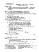 Đề HSG môn sinh11-2