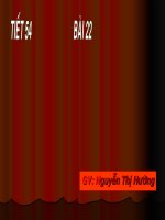 Quy trình tổ chức bữa ăn