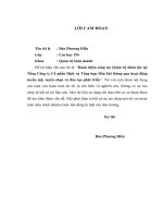 Hoàn thiện công tác Quản trị nhân lực tại Tổng Công ty Cổ phần Dịch vụ Tổng hợp Dầu khí thông qua hoạt động tuyển mộ, tuyển chọn và đào tạo phát triển 