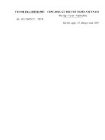 QUY DINH VE THANH TRA