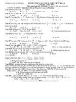 de thi thu vao lop 10