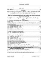 Một số giải pháp nhằm nâng cao hiệu quả kinh doanh nhập khẩu tại công ty TECHSIMEX.