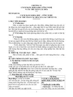 Bài 10 LS 12 CT chuẩn