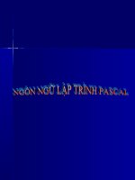 Ngôn ngữ lập trình Pascal
