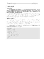 Bài toán mẫu về Lập trình đồ họa