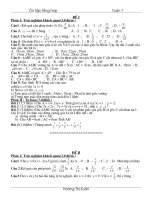 Ôn tập toán 7