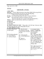 giáo án dạy tự chọn