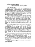 Ke hoach day hoc Tu chon