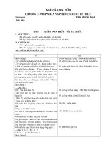 GIÁO ÁN ( TẶNG BẠN Ở VŨNG TẦU)