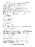 Ôn tập đại số 9