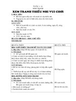 bai:1 xem tranh thiếu nhi vui chơi