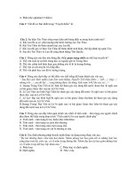 Đề thi cuối năm lớp 10 - CB