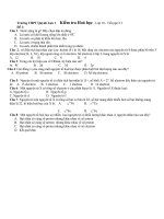 Kiểm tra hóa 10 tiết 14NC