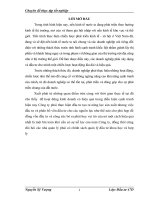 KIẾN NGHỊ NHẰM NÂNG HIỆU QUẢ ĐẦU TƯ CỦA CÔNG TY CHẾ BIẾN VÁN  NHÂN TẠO