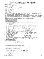 ôn cơ bản hóa 10-07,08