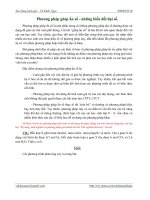 Phương pháp ghép ẩn số - những biến đổi đại số