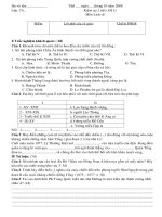 Đề kiểm tra 1 tiết LS7  HKI