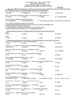 De thi HKII (07-08/ So GD-DT An Giang)