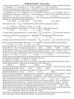 Đề tổng hợp phần điện