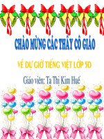 T­u ngu lop 5: Lien ket cau bang tu noi