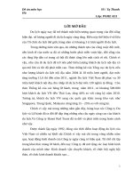 PHÂN TÍCH CÁC ĐIỀU KIỆN ĐỂ PHÁT TRIỂN SẢN PHẨM LỮ HÀNH TẠI TRUNG TÂM LỮ HÀNH QUỐC TẾ HÀ NỘI REDTOURS 