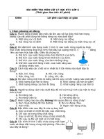 Bài Kiểm tra vật lí HK II - Vũ Ngọc Linh _ Bình Giang